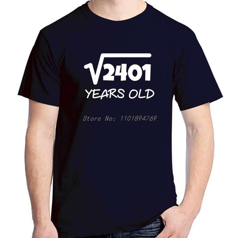 49th Birthday Graphic T Shirts Cotton Streetwear Short Sleeve Tshirts New Shirts And Tshirts Birthday Gifts Print T Shirt