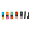 7Pcs Professional Pneumatic Anti-Scratch Socket CR-MO Steel Wheel Protector Extended Socket Set