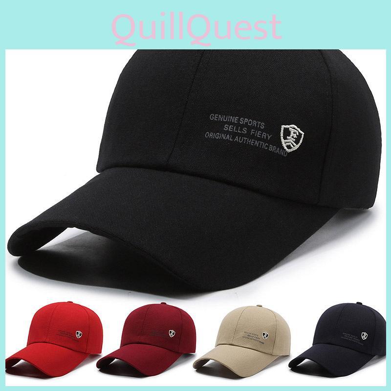 F Letter Embroidery Baseball Cap Sun Protection Hat Outdoor Solid Caps Color