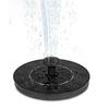 3W/3,5W/5,5W Solarbrunnen mit 6 Düsen LED Solarbetriebene Schwimmende Brunnenpumpe Solarbrunnen Teichpumpe für Vogelbad