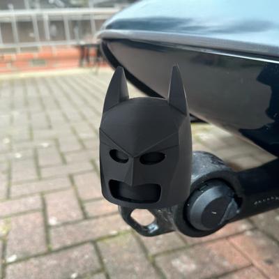 Trailer Hitch Cover Funny Bat Mask Design Trailer Ball Cover Decorative Trailer Couplings Cover Cap for Towing Trailer Truck RV Accessories