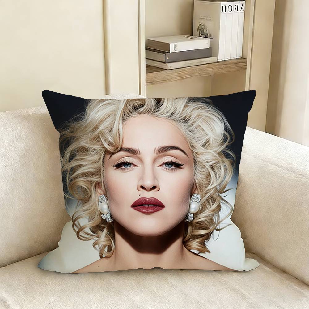M-Madonna C-Confessions I Feel So Free Pillow Cover Sofa Cushion Cover Home Room Decoration Children Gift