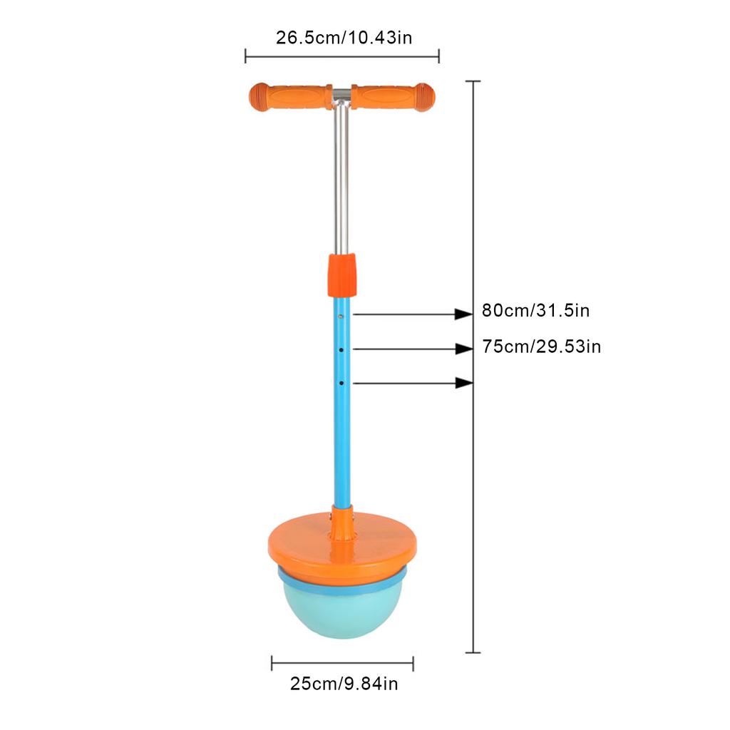Pulos de Pogo para Crianças de 5 a 8 Anos com Bomba e Plataforma de Pegada Forte Para Exercitar Seguro e Divertido para Meninos Meninas Natal Aniversário