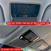 Car Reading Light Frame Overhead Console Eyeglass Box Trim Sticker For Toyota Grand Highlander 2024