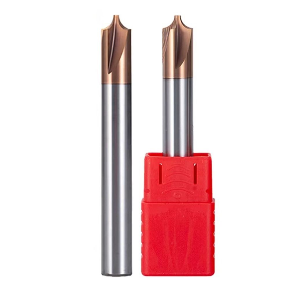 

HRC55 Radius Corner Rounding Cutter Tungsten Cobalt Alloy Chamfering Milling Cutter New End Mill D4xR1.5x50Lx4T
