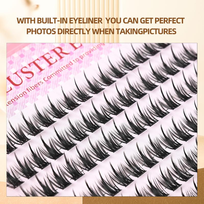 392 Pcs Eyelash Extension Kit Fluffy Eyelash Extension Kit With Lash Bond And Seal Lash Tweezers Thick Lash Clusters Wispy