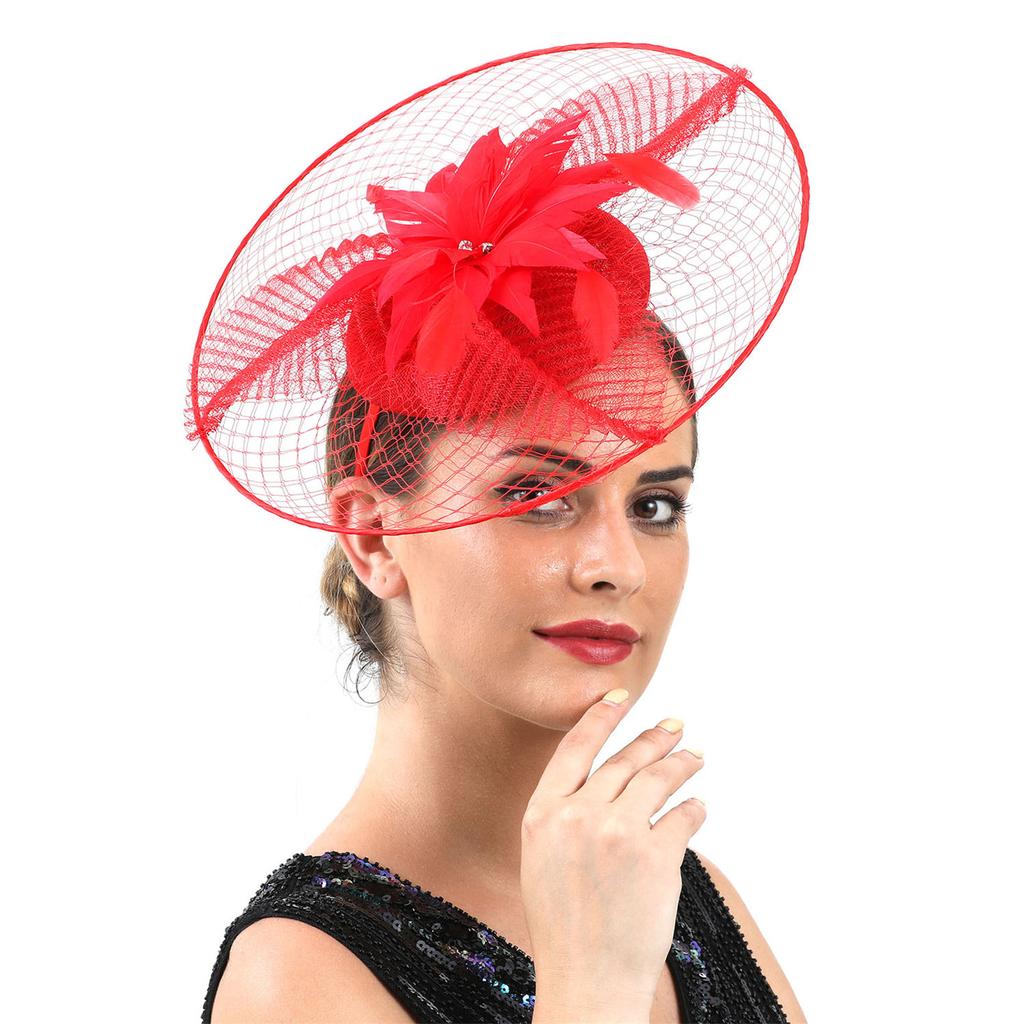 Women's Fashion Headbands Teas Party Headwear Romantics Handmade Headdress for Romantics Styling and Various Event
