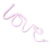 Multifunctional Love Shaped Neon Sign Pink LED Neon Light for Christmas Party Wedding