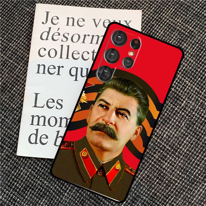 

Soviet Union Leader Stalin Case For Samsung Galaxy S25 Ultra S20 S21 S22 S23 S24 Ultra S9 S10 Plus S24 FE Back Cover Galaxy S20