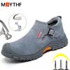 Men Anti scalding welding shoes Insulation 6KV Work Shoes Puncture-Proof Indestructible shoes Protection Boots Safety Shoes