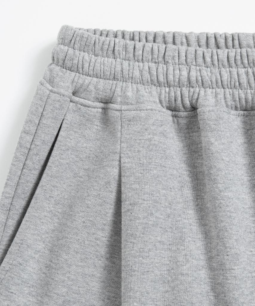 BRENSON (Renew Ver.) Single-Pleat Wide Sweatpants ( 8 Colors ) ( Fleece Line Option ) (Type B)