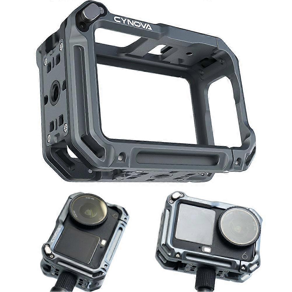 For Dji Action6 Metal Rabbit Cage Action Camera Accessories