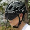 Kask rowerowy 4 w 1 z okularami przeciwsłonecznymi / Daszkiem Bezpieczeństwa Kaski Wielotrybowe noszenie Kask rowerowy Kask rowerowy MTB Dla kobiet Mężczyzn