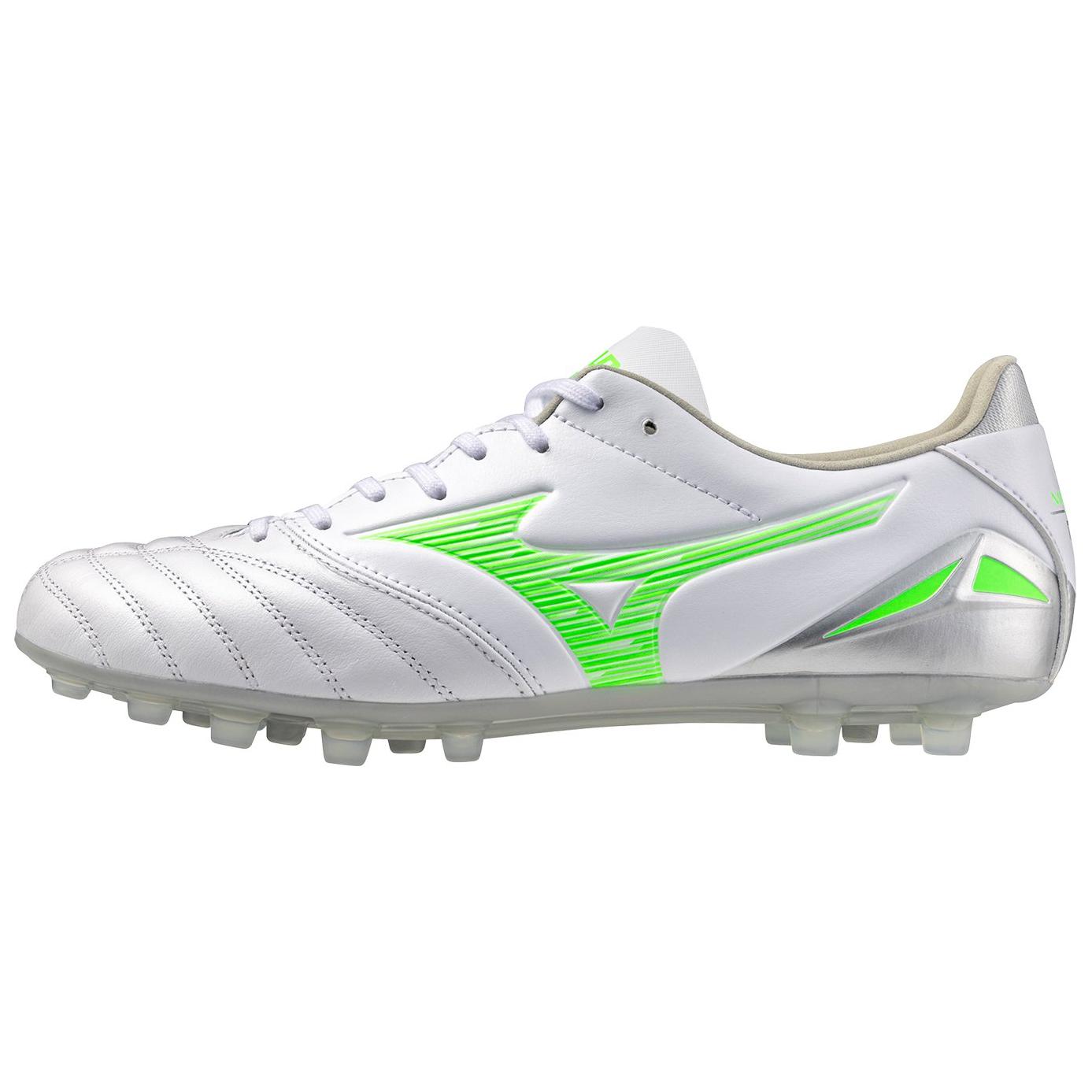 

Mizuno Morelia Neo 4 Pro Удобные AG (Резиновые короткие шипы) Нескользящие Прочные Футбольные Бутсы Мужские Футбольные Бутсы Бело-Зеленые P1GA253537 42.5