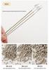 1.5mm-3mm Metallic Texture Miyuki Rice Beads for Embroidery DIY Accessories