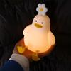 Cartoon Duck Night Light Dimmable LED Night Light Funny Silicone Night Light  Desktop Light