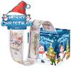 Snowman Christmas Themed Gift Container Card Holder Festive Occasions Decoration