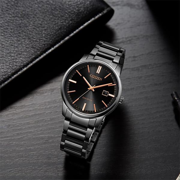 Citizen Ecology Drive Collection Light Powered Quartz Movement Stainless Steel Strap Watch BM7527-89E