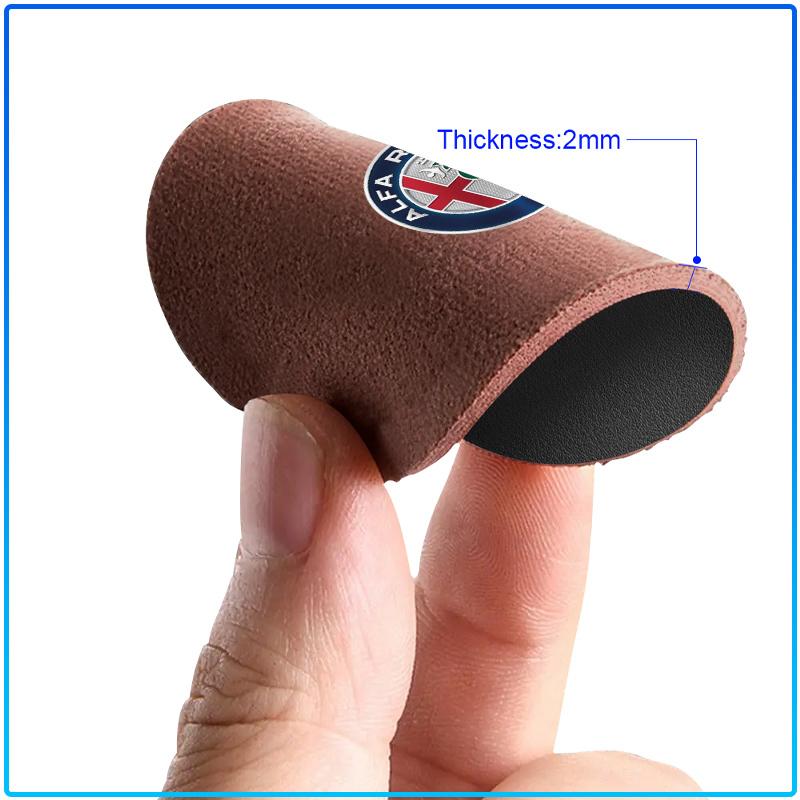 Car Nice Non-slip Water Coasters Insulation Pad Decorative Water Coaster Sticker For Alfa Romeo 147 159 Giulietta Giulia Mito Spider Alpha Nheadrest