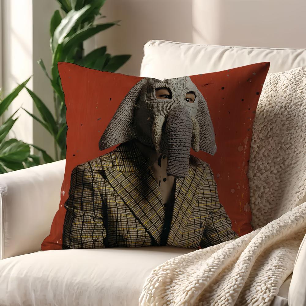 Korean Rapper G-Gaeko cushion cover For Pillow Printing Sofa Decoration Home Car Room Coffee Shop Office Nordic Simplicity