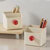 Creative Simplicity Office Organizer Cute Pen Holder Sturdy Makeup Brush Holder  Dormitory