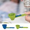 Messlöffel Trichter mit längerem Griff Pulverlöffel für Wasserflasche Kaffeebohne Zuckerlöffel Trichter Trichterlöffel Präzise