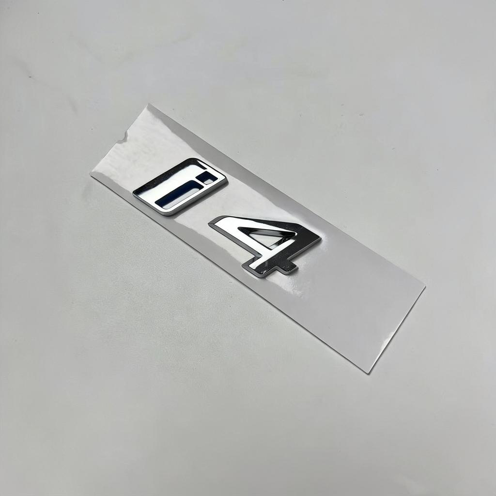 Rear Badge Emblem Letter Sticker For BMW iX3 I4 I7 M50 M60 M70L Car Rear Trunk Logo Decal Auto Exterior Styling Accessories X3 I