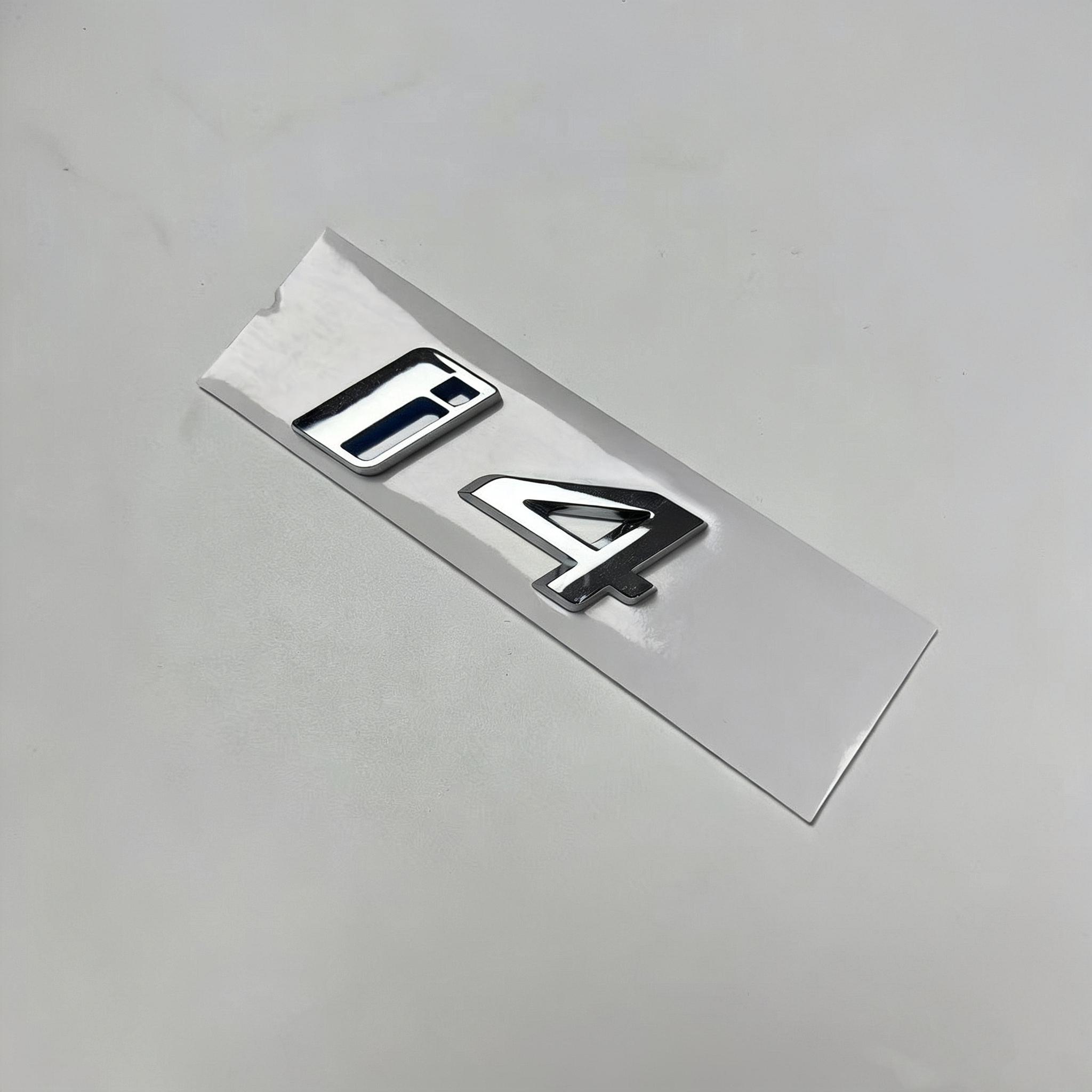 Heck Emblem Buchstaben Aufkleber Für BMW iX3 i4 i7 M50 M60 M70L Auto Heckklappe Logo Aufkleber Auto Außen Styling Zubehör X3 I yp2