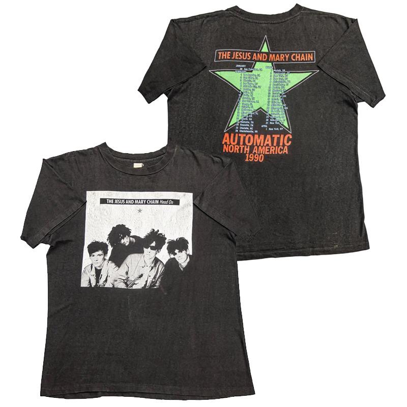 Hot The Jesus and Mary Chain Band's Alternative Rock Post-punk American Streetwear Short-sleeved Men's T-shirt