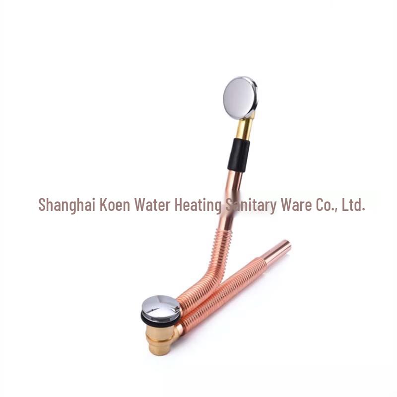 LANGZHIWEN Copper Pop-Up Bathtub Drain Kit