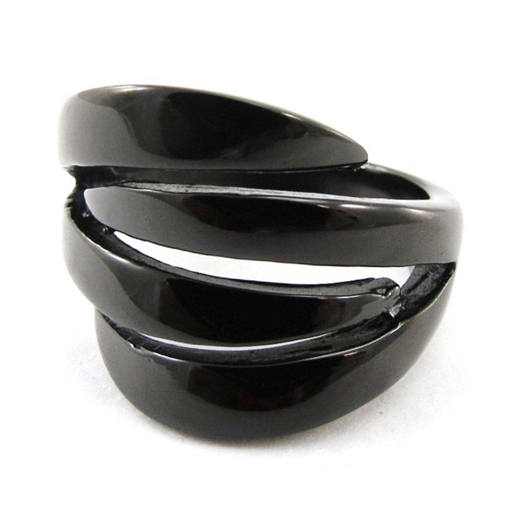 Ring Creator 'Mineralia' Ruthenium Steel