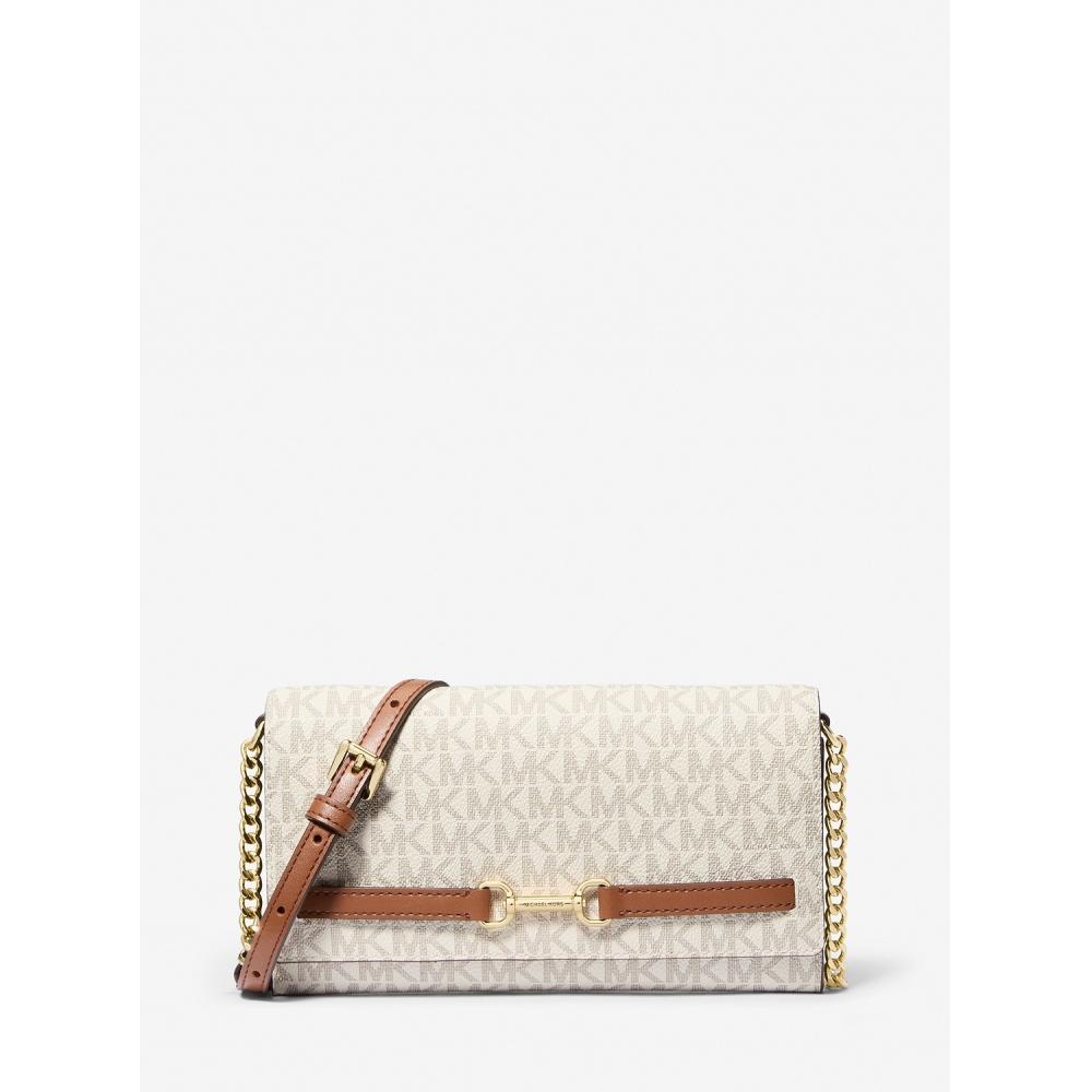 

Michael Kors Carson Convertible Crossbody Large Mk Signature 35s5g2zc7b150 Vanilla F