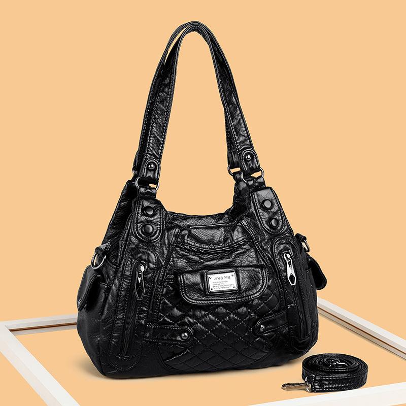 Damevesker Damevesker Trend store skuldervesker Bærbare messenger-vesker Damemote