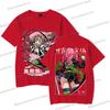 Kimetsu No Yaiba Cartoon T-shirt Aesthetics Vintage Kanroji Mitsuri Fashion Y2K Tops Short Sleeve Japanese Styles Men Women Tee