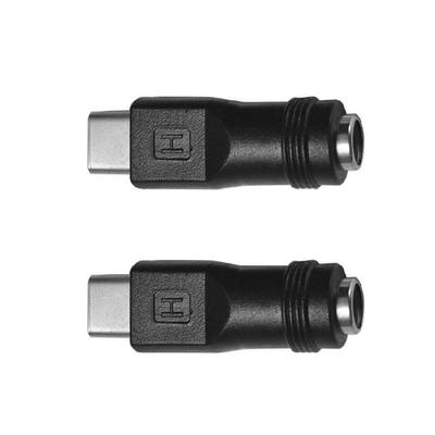 Plugs and Play Type C Power Adapter Type C To DC5.5x2.1mm Female Connectors For Versatile Device Charging Use 2pc/1pc