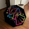 1pc Angel Star Pattern Umbrella Design Automatic Opening and Closing Umbrella, High-quality Travel Umbrella, Lightweight and Portable,