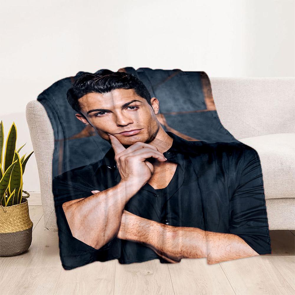 Cristiano Ronaldo 121 Blanket Soft & Cozy Great for Bed Couch Sofa for All Occasions Warmthful Decor Birthday Christmas Gift Blanket