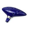 12 Holes Alto C Porcelain Ocarina with Holder Gift Box Lanyard Mini Wind Instrument for Beginners