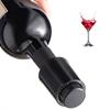 New Vacuum Wine Bottle Cap Stopper Sealed Storage Vacuum Memory Wine Stopper Push Style Bar Tools Barware Wine Cork Black
