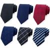 [FANGXI] Business Tie Set of 6 - Formal & Casual, Popular, Stylish, Washable, Men's Tie, 8cm Wide, Suitable for Weddings, Entrance Ceremonies,