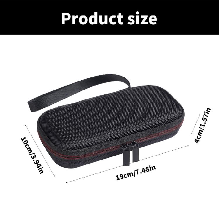 Storage Case Bag with Mesh Pocket for RG351P RG 351P Handheld Game Console Storage Bag Shockproof Travel Pouch EVA Case