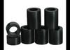 M5 Black Washer Hollow Pass-Through ABS Gasket Spacer, PC Board Isolation, Round Hole Sleeve Insulation Support Post.