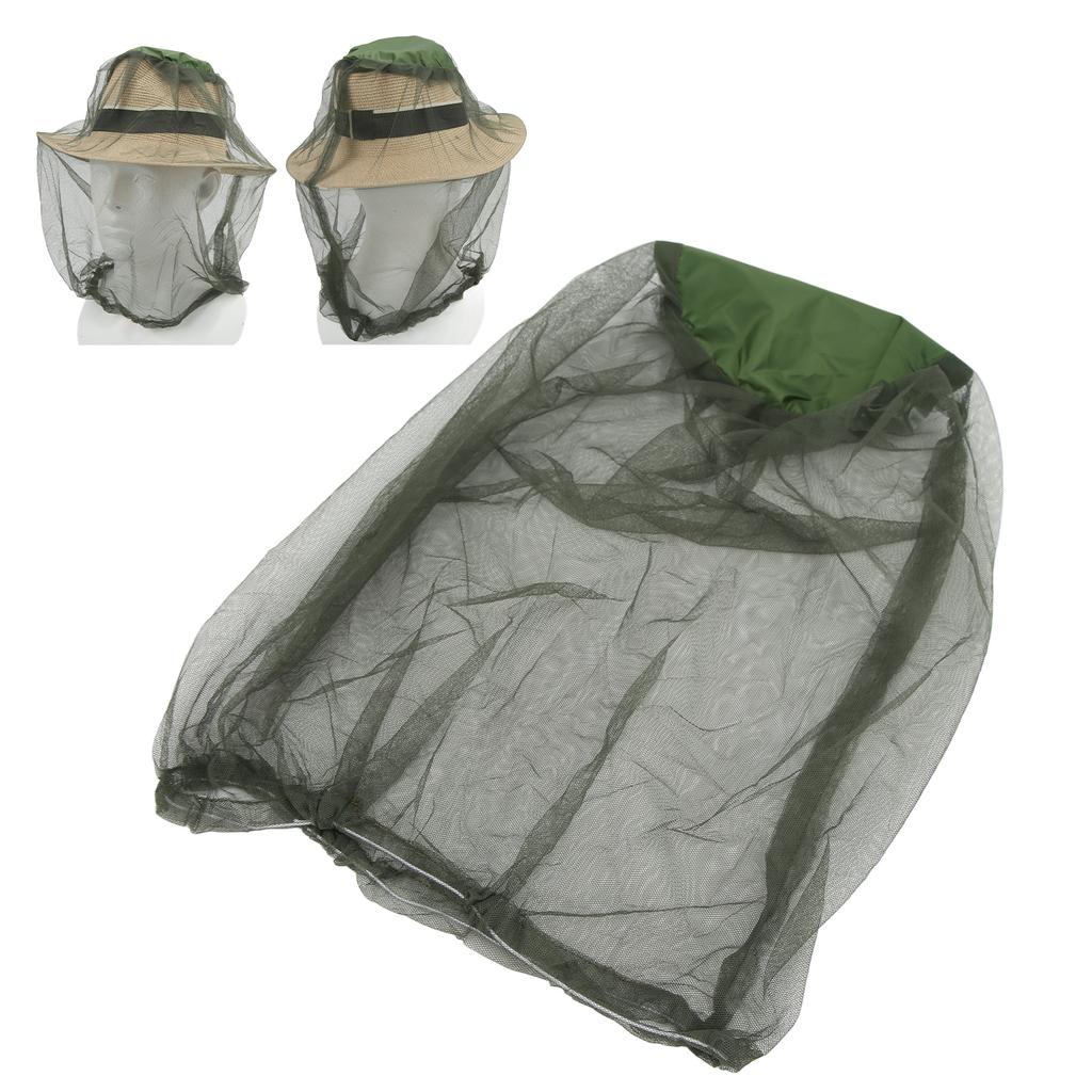 Moskitiera Siatka na Komary Muchy Meszki Ekran   na Zewnątrz Wędrówki Wędkowanie Kemping