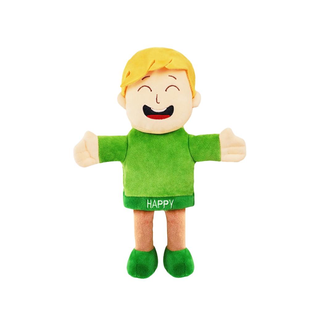 Cute Plush Lifelike Emotion Puppet Doll Performance Toy, Children's Gift