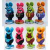 Niedliche Rat Fink PVC Sammlerfigur in auffälligen Farben mit Verpackung