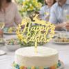 Acrylic Easter Egg Bunny Decor Decorative Rabbit Cake Toppers  Festive Party Supplies
