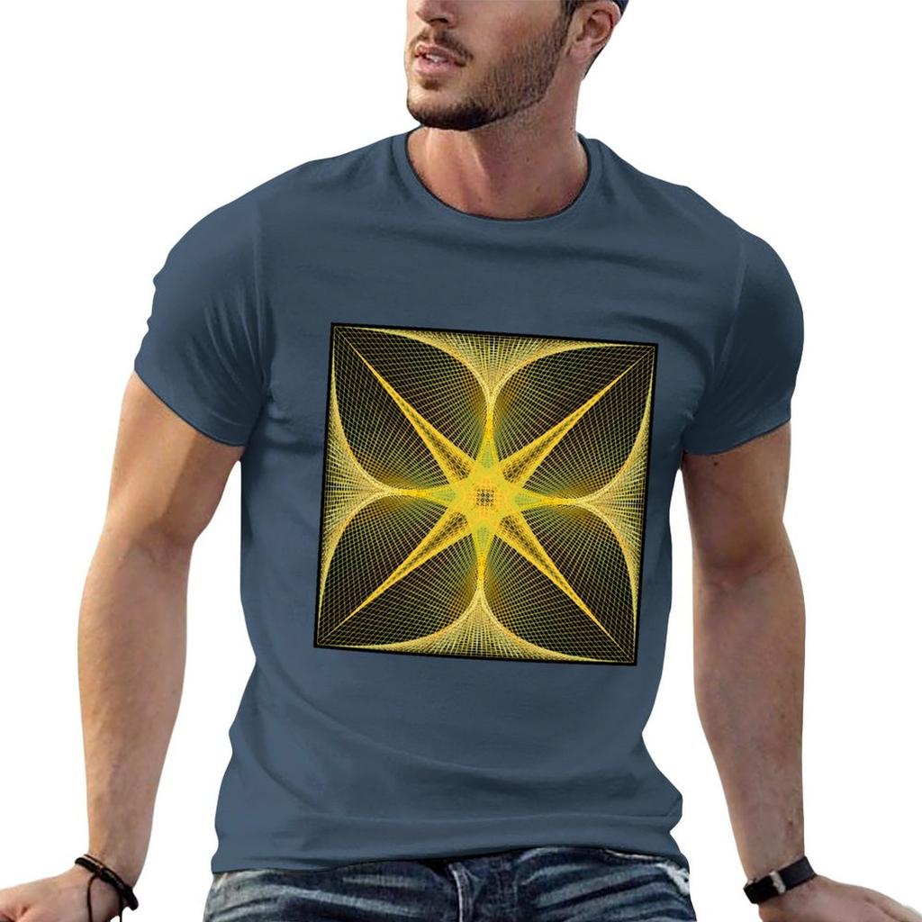 Rectangular Pattern 2 Morph D 12581YellowsBB TShirt T Shirts with Prints T Shirts for Unisex Graphic Tees TShirt