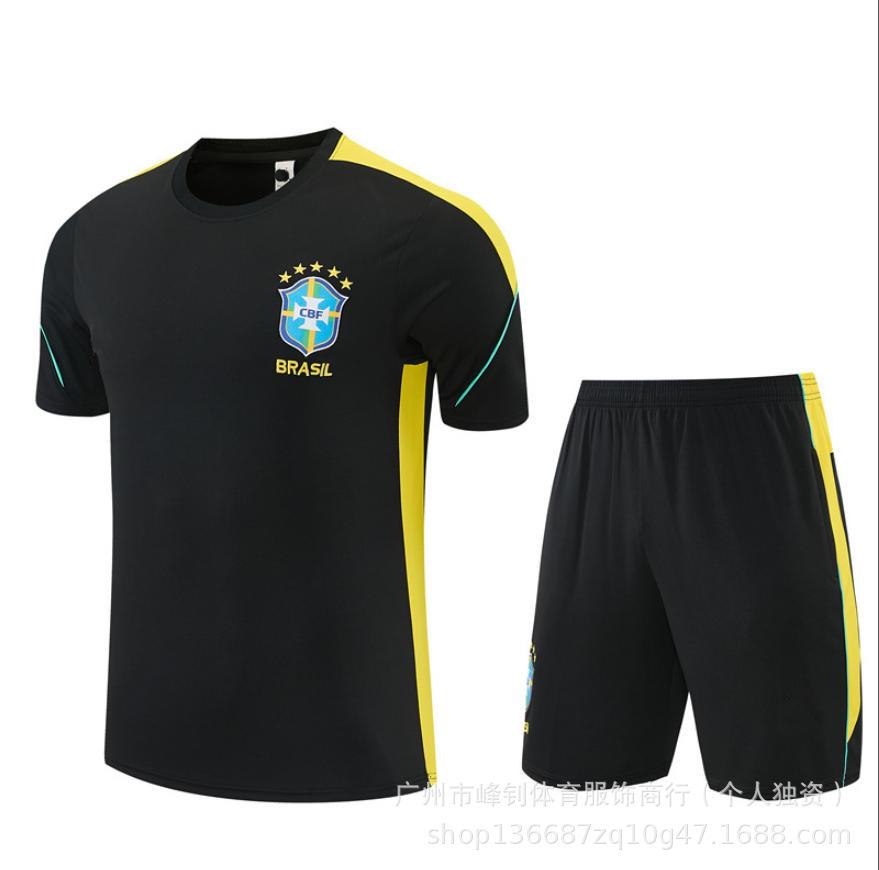 2627 New adult short-sleeved training jersey Italy Flamengo Emperor M Argentina Germany World Cup jersey S