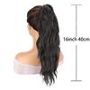 Heat-Resistant High Temperature Synthetic Ponytail Wig for Women  Curly  Stylish and Elegant with Easy To Wear Claw Clip Perfect for Halloween