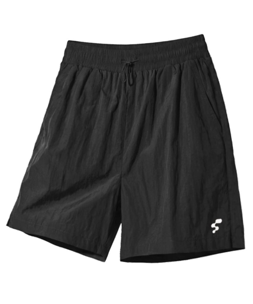 FILLUMINATE (W) Essential Nylon Shorts - Black